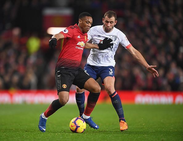 Martial has been in sublime form in the Premier League this season